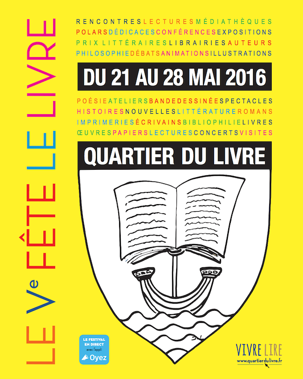 Quartier du livre - 2e édition © Mairie du 5e arrondissement de Paris