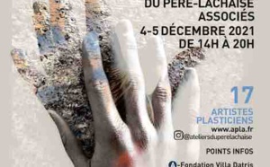 Portes ouvertes des Ateliers du Père Lachaise associés, le 4 et 5 décembre 2021