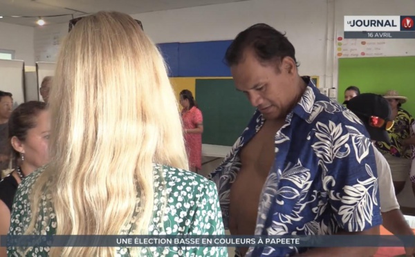 La chasse aux vêtements de couleurs électorales