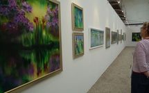 Face à face de lumière à l'Orangerie du Luxembourg