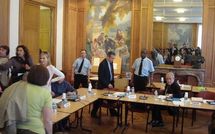 35 minutes de conseil d'arrondissement