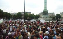 Marche de rue en soutien aux manifestants iraniens