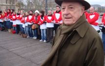 Le Pont des Arts pour le Sidaction