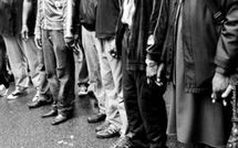 Exposition-ventes de photos sur la grève des sans-papiers à la mairie du 19ème 