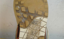 Trahi par une empreinte de chaussure