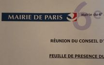 29 novembre 2010 : conseil du 6e arrondissement