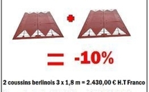 Demande de coussins berlinois rue du cherche midi