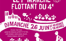 26 juin 2011 : 1er marché flottant bio