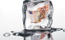 Faux billets pris dans les glaces