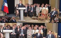 François Hollande à l'Hôtel de Ville de Paris
