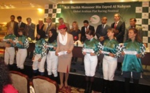 Craon, étape du Championnat de course de Pur-sang Arabes pour femmes 