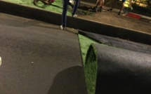 Gazon en plastique et cumul en pleine campagne des municipales à Papeete 