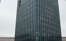 Dépose des 69 000 post-it de la Tour Zamansky