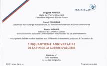 10 novembre 2012 : Table ronde autour du 50e anniversaire de la fin de la guerre d'Algérie