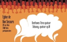 Concert du Quatuor Via Nova à l’église de Bon Secours lundi 28 janvier 2013 à 20 h 