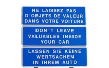 Extincteurs utilisés pour des vols à la roulotte