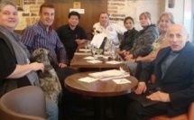 Les riverains fêtent le départ du kiosque Saint-Michel 