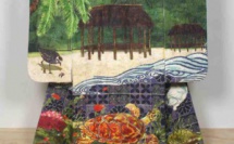 Yuki Kihara : Installation of A Song about Samoa-Fanua showing in Dunedin, New Zealand