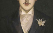 Poster of exhibition Marcel Proust, oil painting, 1892, Jacques Emile-Blanche © RMN-Grand Palais, Musée d'Orsay - photo Hervé Lewandowski