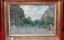 Le jardin du Luxembourg, l’éducation par un bon Père et Alexandre Falguière et Léda