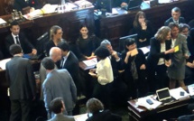 L'UMP, l'UDI-Modem et les écologistes votent contre la Tour Triangle