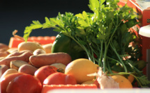 Un distributeur de légumes à Paris