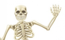 Cave déblayée : un crâne d'enfant