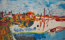 Vernissage exposition des oeuvres de l'artiste peintre Jérôme Pezzillo