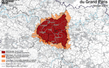 Les limites de la Métropole du Grand Paris