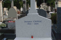Tombe de jacques chirac
