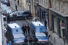 Sortie du cercueil de Jacques Chirac.