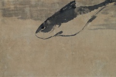 Zhu Da (1626-1705), dit Bada Shanren - Poisson (détail), non daté © Musée d’art de Hong Kong