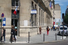 Fermeture du commissariat du 6e