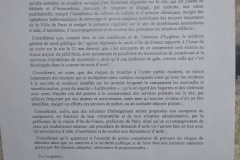 Arrêté 2015-00422 portant évacuation d'un campement installé irrégulièrement sur la voie publique Page 2 