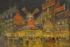 Lot 181 - Le Moulin Rouge par K.Korovine Etude E. Aubert