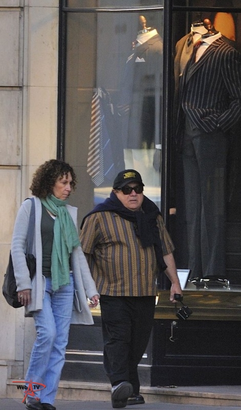 Danny de Vito à Saint-Germain-des Prés - Crédit photo tous droits réservés Pascal Cotelle.