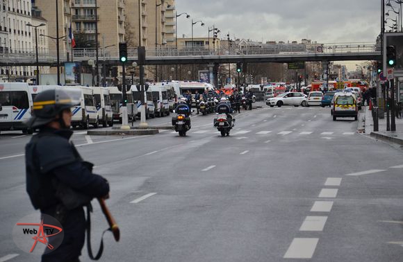 Prise d'otages à la porte de Vincennes © VD