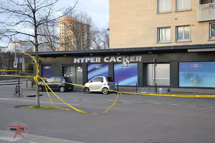 Hyper Cacher dans le 20e arrondissement de Paris © VD
