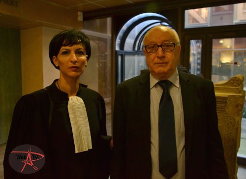 Maître Khadija Aoudia et Abdallah Zekri © VD