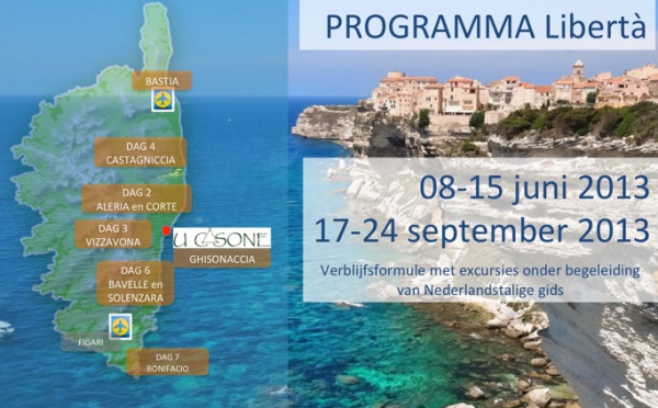 PROGRAMMA Libertà 08-15 juni &amp; 17-24 september