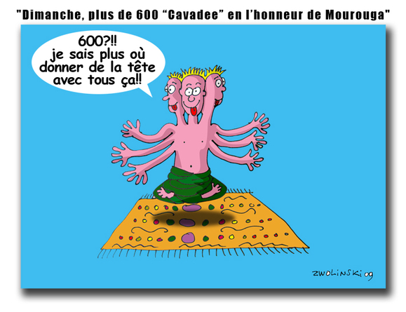 Dimanche, plus de 600 “Cavadee” en l’honneur de Mourouga