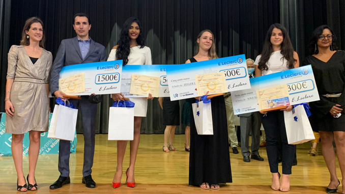 4 étudiants, dont Miss Réunion Dana Virin, récompensés du Prix de la Légion d’honneur