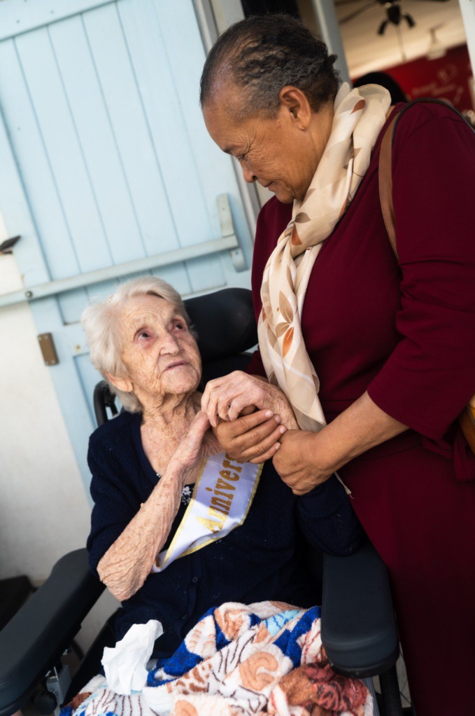 A Saint-Leu, Marie-Anéa Técher fête ses 103 ans