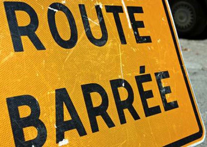  RN2 Ste-Suzanne : Restrictions de la circulation ce lundi soir dans le sens Nord/Est