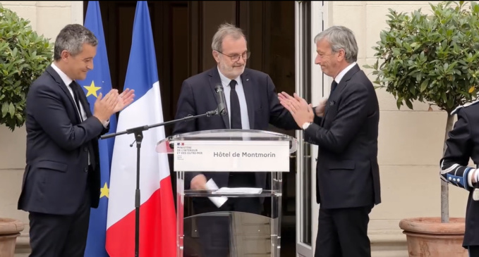 Ministère chargé des Outre-Mer : Passation de pouvoir entre Jean-François Carenco et Philippe Vigier