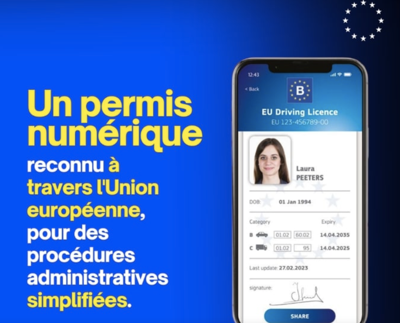 Bruxelles imagine la mise en place d'un permis de conduire numérique