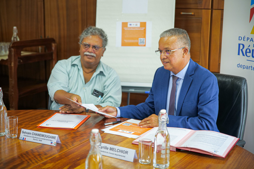 Le Département soutient le maintien de la ligne Réunion / Chennaï