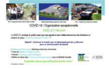 Sidélec Réunion : Organisation exceptionnelle - COVID-19