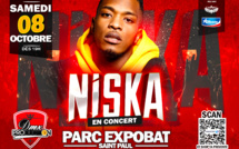 Niska sera à ExpoBat Saint-Paul le 8 octobre
