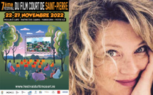 Cécile Bois, marraine du 7e festival du film court de St-Pierre